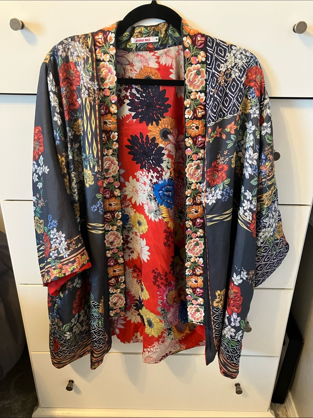 Johnny Was NARNIAY KIMONO REVERSIBLE - Picture 1 of 5